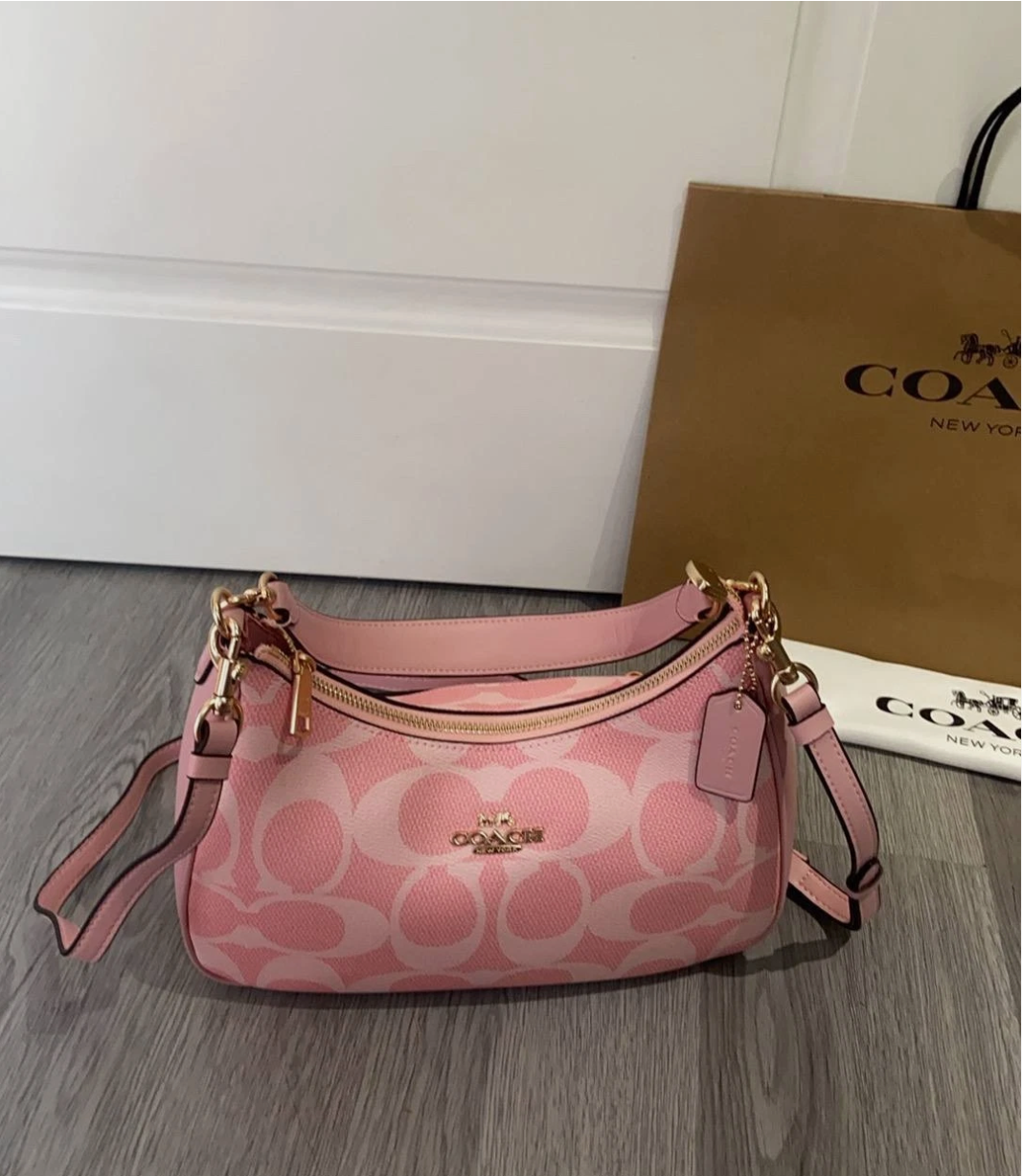 COACH Teri Shoulder Bag Pink